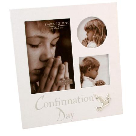 Multi Photo Frame with Dove Confirmation Day  NEW Gift   20046